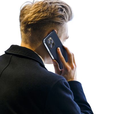 11. Dux Ducis Skin Pro Wallet Case for iPhone 15 Pro Max - Blue
