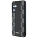 2. DKNY Leather Checkered Pattern MagSafe Case for Samsung Galaxy S25 Black