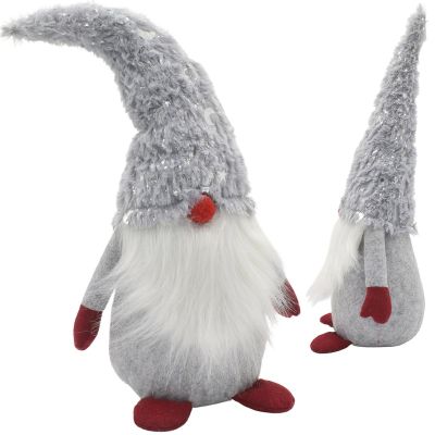 9. DECORATIVE GRAY 45CM gnome dwarf