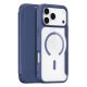 Dux Ducis Skin X Pro iPhone 17 Pro Case with Wallet, MagSafe Compatible - Blue