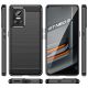 7. Carbon Case case for Realme GT Neo 3 flexible silicone carbon cover black
