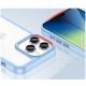 6. Outer Space Case iPhone 14 Pro hard cover with a gel frame blue