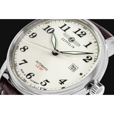 4. Men's Watch ZEPPELIN Automatic LZ 127 7656-5 + BOX