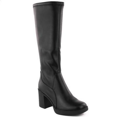 2. Sergio Leone KZ257 black insulated women's boots