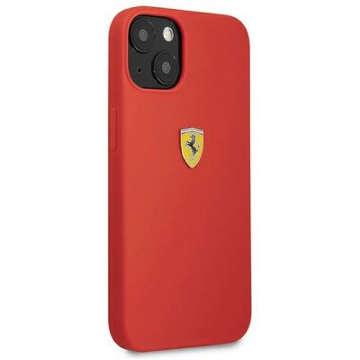 4. Ferrari FESSIHCP13SRE iPhone 13 mini 5.4" red/red hardcase Silicone