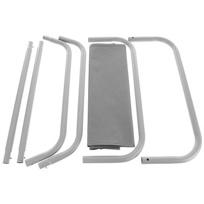 28. FOLDABLE GARDEN AND BEACH CHAIR AND BAG GREY ENERO CAMP