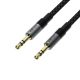 2. Acefast J10 AUX cable mini jack 3.5mm 1m - black