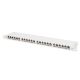 9. High density patch panel 19'' 24x RJ45, LSA level, cat.6A, shielded, 0.5U, gray, cable guide