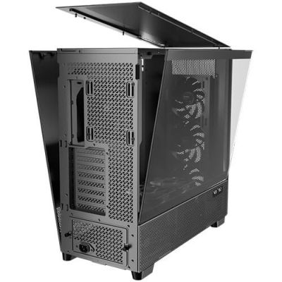 11. Antec FLUX PRO Full Tower Black, Wood