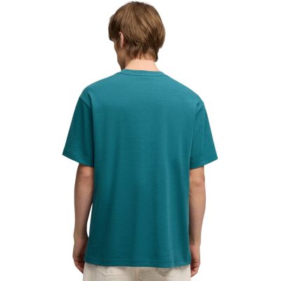 4. Puma ESS Elevated Relaxed Tee green men's t-shirt 692018 41