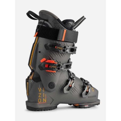 9. ROSSIGNOL VIZION 4B ELITE 130LV GW brown ski boots