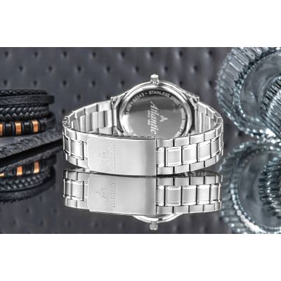 7. Atlantic Seabase Men's Watch 60348.41.51 + BOX