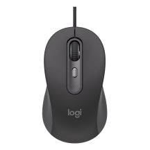 Logitech Signature Wired M520 for Business Office Mouse Ambidextrous USB Type-C Optical 4000 DPI