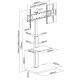 11. Equip Floor Stand Holder 37"-75"/1TFT 30kg