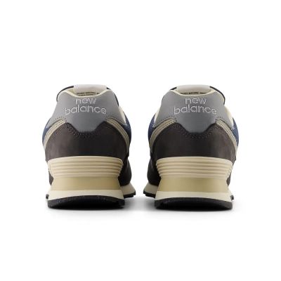 7. New Balance U574 black Lifestyle unisex sneakers (U574SGG)