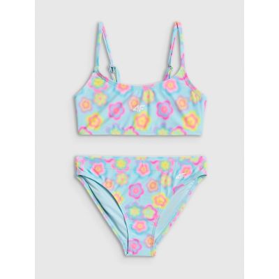 Girls' two-piece swimsuit 4F 4FJRSS26UBKSF061-93A