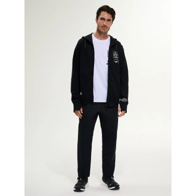 5. Men's relaxed hooded sweatshirt 4F 4FRSS26TSWSM2923-20S