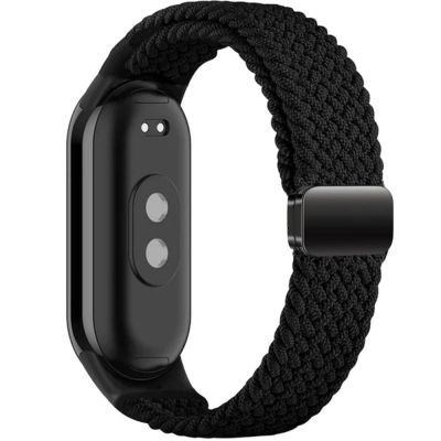 2. Tech-Protect NylonMag Strap for Xiaomi Smart Band 8 / 9 / NFC - Black