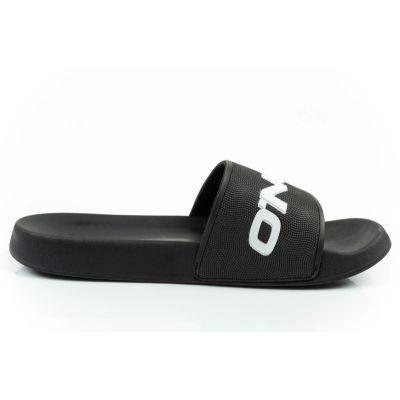 4. O'neill men's sports slippers Logo comfortable fashionable black