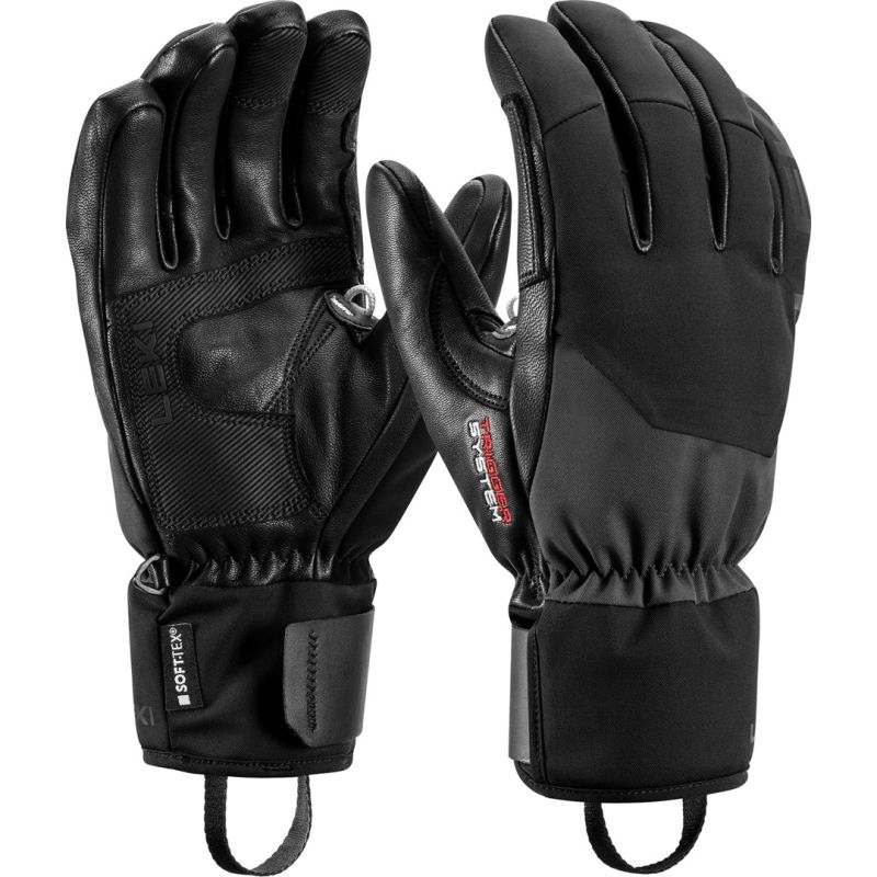 4. Leki Hevon Thermo 3D Ski Gloves - Black