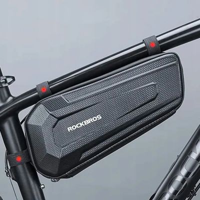 6. Rockbros B67 waterproof frame bike bag - black