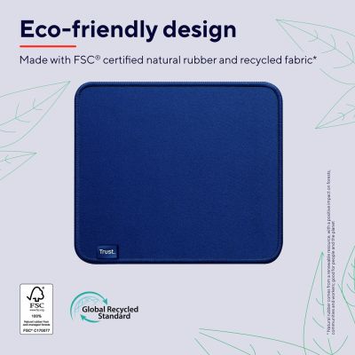 3. TRUST Boye ECO Mouse Pad Blue