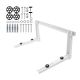 10. MACLEAN AIR CONDITIONER WALL BRACKET BRACKET / HANGER FOR MACLEAN AIR CONDITIONER / HEAT PUMP, DIMENSIONS 780X350X450MM, GA STEEL