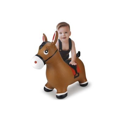Jamara Hopping animal horse brown with pump Animals