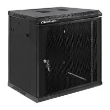 Qoltec 19" RACK Cabinet | 12U | 600 x 635 x 450 | Perforated doors | Hanging