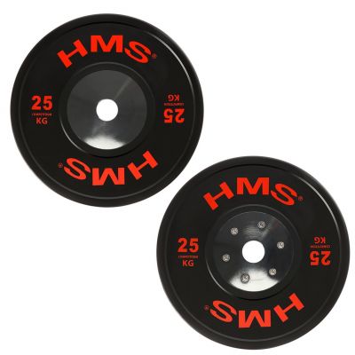 2. BTBR Set Olympic Bumper Plates - 2x (10kg, 15kg, 20kg, 25kg) HMS BTBR SET
