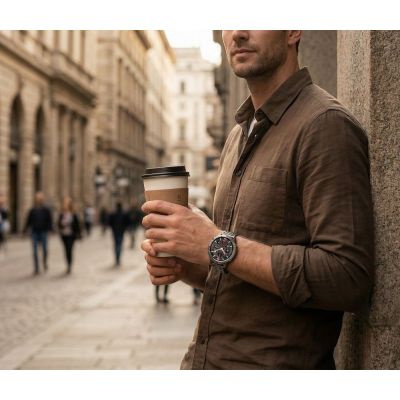 19. Smartwatch Gravity Black Strap + Bracelet GT42-2