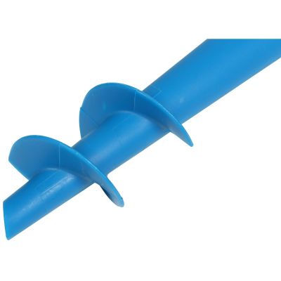 8. UMBRELLA MOUNTING BASE PLASTIC SCREW-IN BLUE