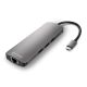 2. Sharkoon USB 3.0 Type C Combo Adapter HDMI, RJ-45, USB 3.2 Gen 1 (3.1 Gen 1)