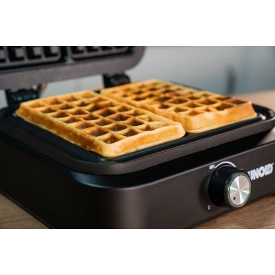 8. Unold 48275 2-Waffle Maker 1500W Black