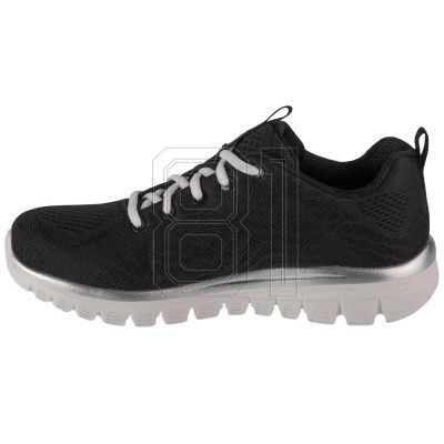 2. Skechers Graceful - Get Connected 12615-BKW Black 36