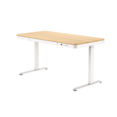 10. ACTIVEJET desk with electric adjustment, height 120x60 ET119S white/oak