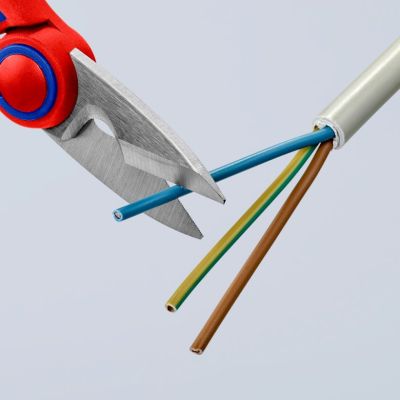 3. Knipex 95 05 10 SB Electrician's Scissors