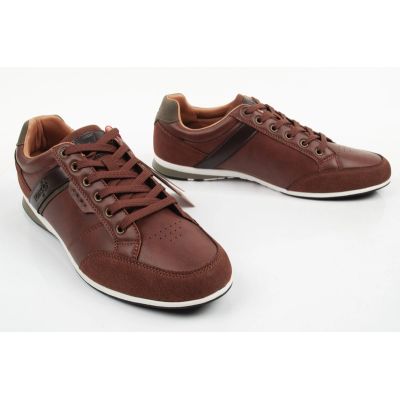 8. Wrangler men's shoes sneakers Rhys brown fashionable shoes