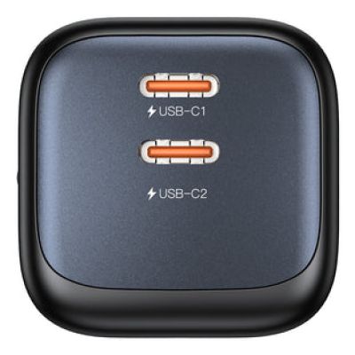 25. UNITEK 2X GAN 45W CHARGING UNIT, 2XUSB-C PD 3.0, QC, BLACK