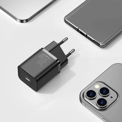 11. Baseus Super Si 1C fast charger USB Type C 30W Power Delivery Quick Charge black (CCSUP-J01)