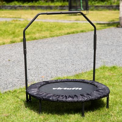6. Virtufit Fitness Trampoline with Handle - 100 CM VF06006