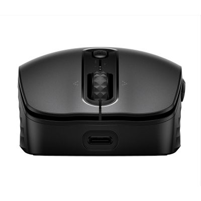 HP 690 Qi-Charging Rechargeable Wireless Mouse Black wireless with rechargeable battery black 7M1D4AA