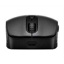 HP 690 Qi-Charging Rechargeable Wireless Mouse Black wireless with rechargeable battery black 7M1D4AA