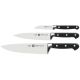 2. Zwilling Twin Grip 35645-002-0 3-Piece Knife Set