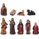 NATIVITY SCENE FIGURES, 9-PIECE SET, 16 CM