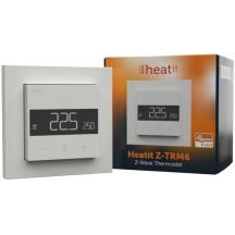 Heatit Z-TRM6 White RAL 9003 Z-Wave Thermostat 3600W 16A 868.4 Mhz