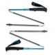 Diamond Black Distance Carbon Z Trekking Poles 115cm - Desert Sky