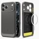 Spigen Rugged Armor Mag MagSafe Case for iPhone 17 Pro - Gray