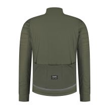 Rogelli ELEMENT winter cycling jacket, green, S