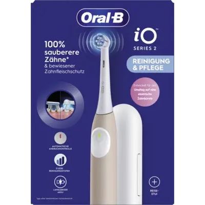2. Braun iO Series 2+CalmPink Toothbrush